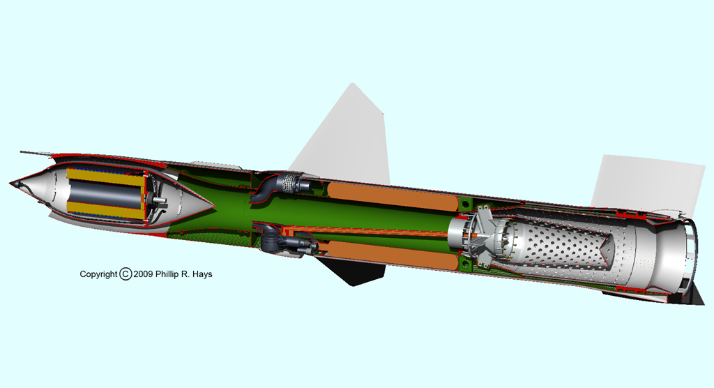 USS Oklahoma City CAD Model Weapons